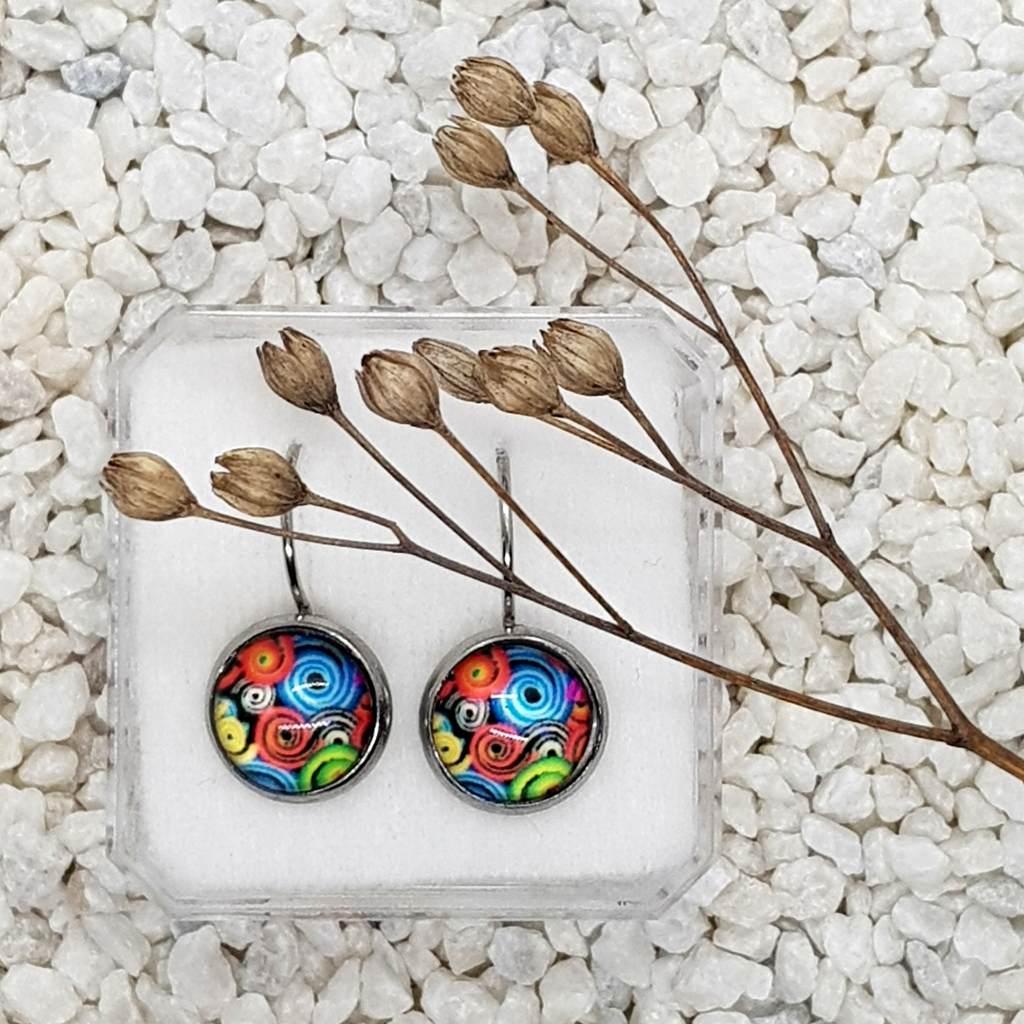 Barevné náušnice