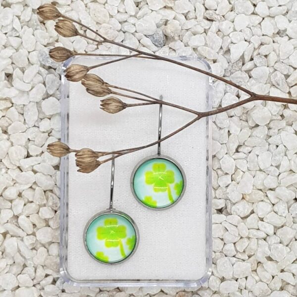 Čtyřlístkové náušnice