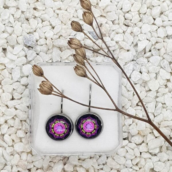 Mandalové náušnice