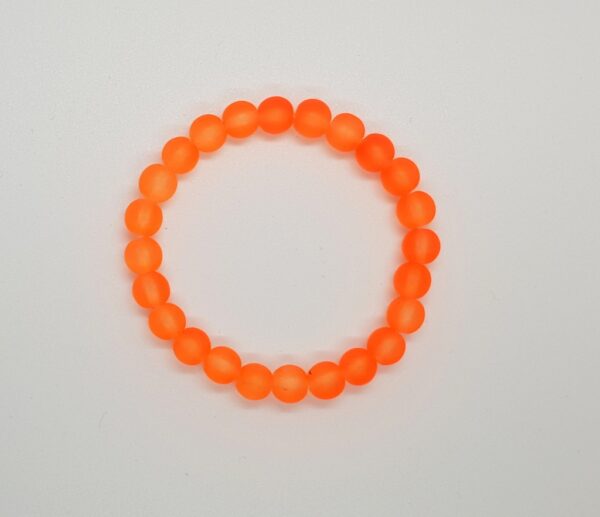 Náramek neonový oranžový
