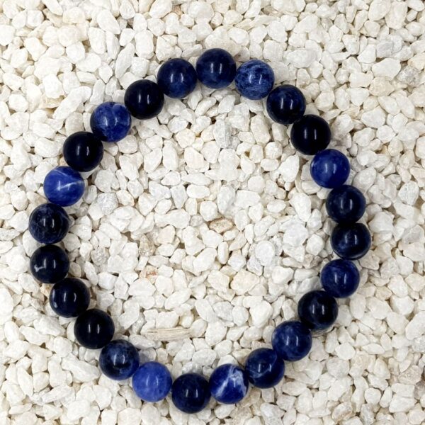 Náramek z minerálu sodalit