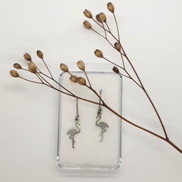 Náušnice plameňáci