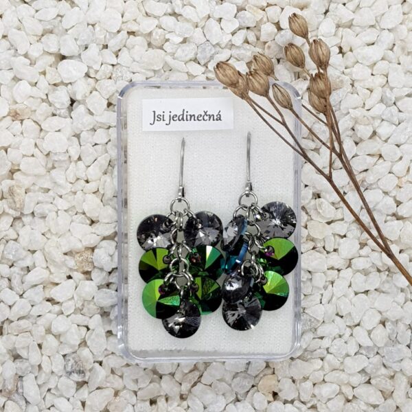 Rybízkové náušnice