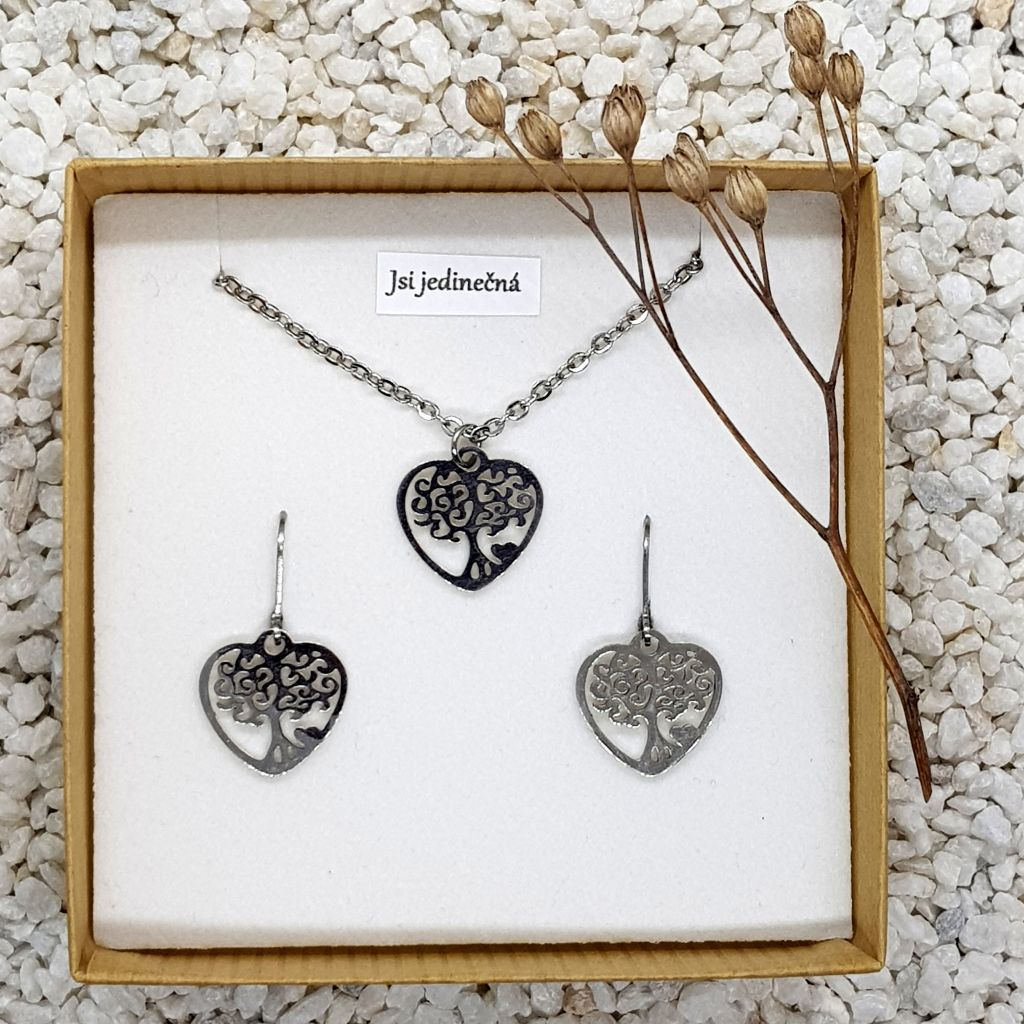 Srdíčkové stromy života souprava