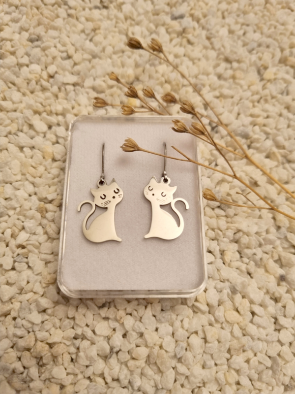 Náušnice kočky