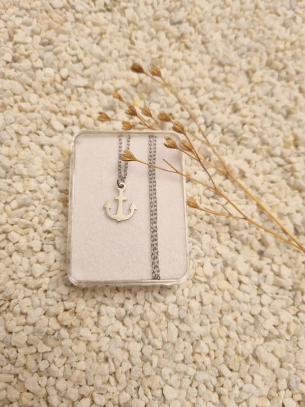 Řetízek s přívěskem kotva