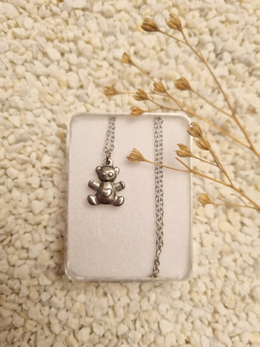 Řetízek s přívěskem – medvídek