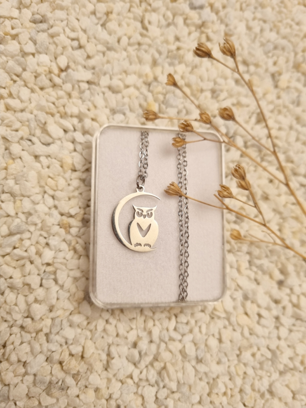 Řetízek s přívěskem - sova