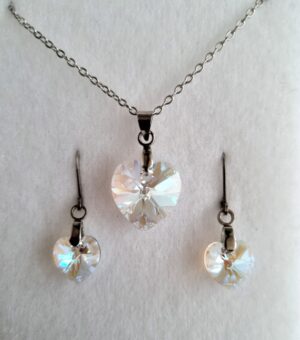 Něžná srdíčková souprava