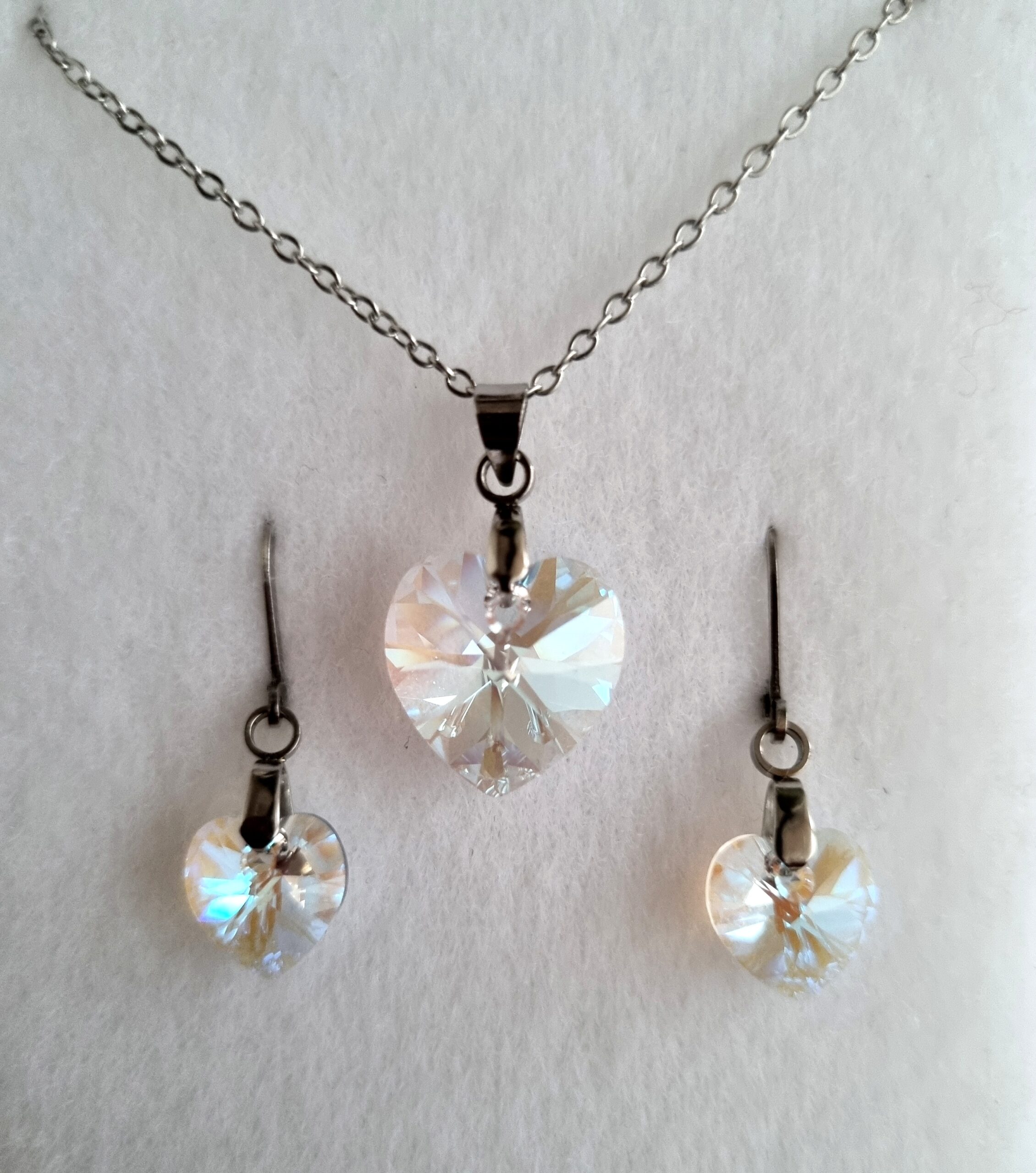 Něžná srdíčková souprava